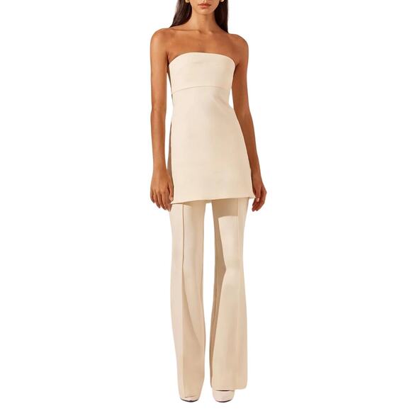 Shona Joy Lani Strapless Mini Dress Party Cocktail Elegant Chic Hoco Rice Sz 6 - Picture 2 of 10